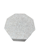 Maharaja Genuine Mother of Pearl Coffee Table - Snow