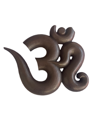 Hand carved Wooden OM - 28cm