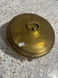 “The Haveli Keeper” – Oversized Antique Brass Chapati Box