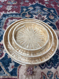 Mother of pearl tray set of 3 - Sunrise