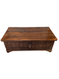 Antique Pitari Coffee Table with Storage