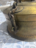 “The Darbar Chest” – Royal Brass & Bronze Chapati Box