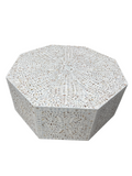 Maharaja Genuine Mother of Pearl Coffee Table - Snow
