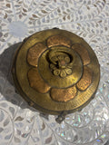 “The Maharani’s Treasure” – Antique Brass Chapati Box