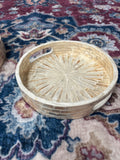 Mother of pearl tray set of 3 - Sunrise
