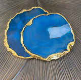 Agate Coasters - (set of 4)
