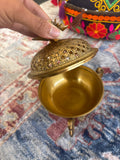 Pure Brass Shakti Incense Burner