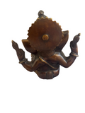 Pure Brass Ganesha - Bronze 17cm