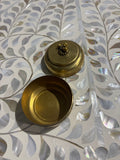 “The Ghungroo Mini” – Brass Ring Box