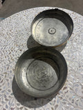“The Haveli Keeper” – Oversized Antique Brass Chapati Box