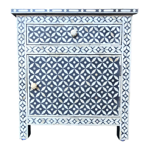 Bone Inlay - Bedside Table